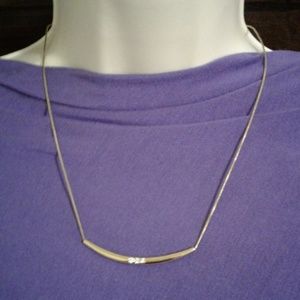 Lia sophia gold necklace